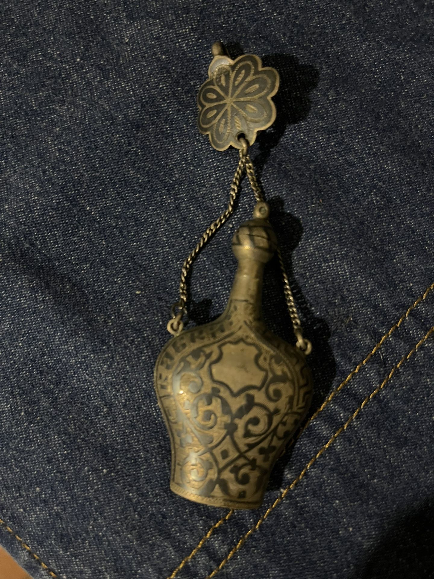 Antique Russian perfume bottle