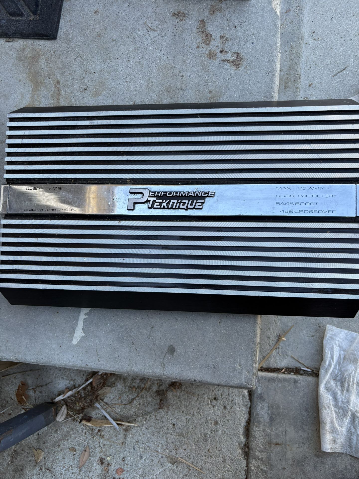 Performance Teknique Amp 