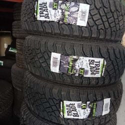 4 New Tires 235/60/18 Trail Blade Tires