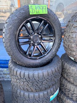 Black Rhino Wheels with All-Terrain Tires