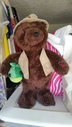 Gone fishing Baby GUND BEAR