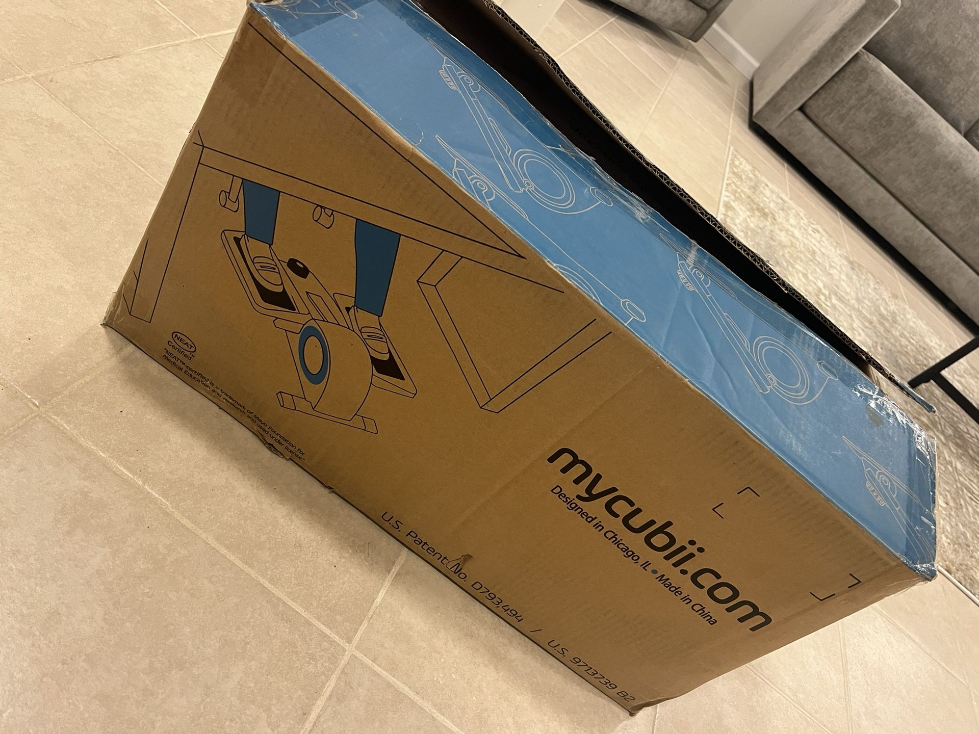 Cubi Workout Under Desk Elliptical