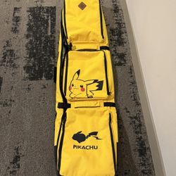 Pikachu Snowboard Ski Bag With Wheels