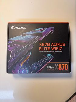 *NEW NEVER OPENED*  X870 AORUS ELITE WIFI7