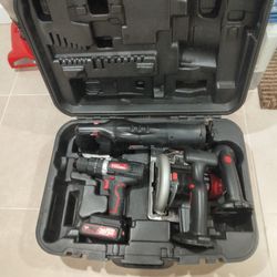 Coleman Powermate 5 Piece Power Tool Set Battery Operated Brand New