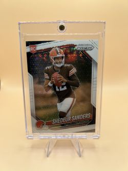 2025 Shedeur Sanders White Disco Prizm Rookie Card🔥