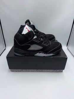 Air Jordan 5 Retro "Black Metallic Reimagined" | GS Size 6.5Y | OG All Shoes