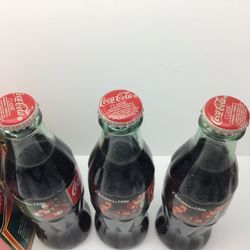 Vintage Coca Cola 6 Bottles 