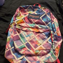 Jansport Superbreak Multi-colored Backpack