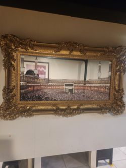 Mirrored islamic wall art