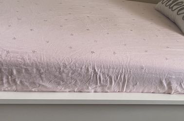 2  Restoration Hardware Twin duvet cover. $15 Esch