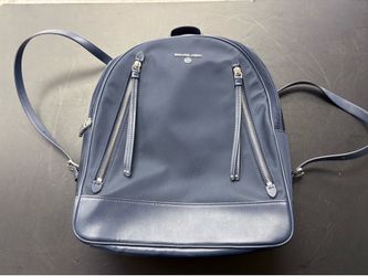 Michael Kors Blue Backpack