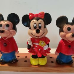 MICKEY & MINNIE COLLECTIBLE FIGURINES