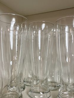 9” Tall Glass Drinkware