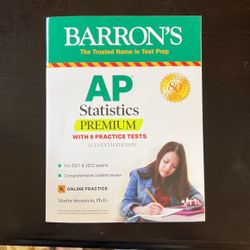 Barron’s AP Prep Book STATISTICS Premium 11th Ed