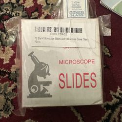 MICROSCOPE SLIDES