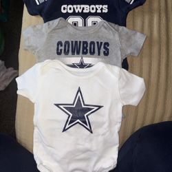 Dallas Cowboys Onesies
