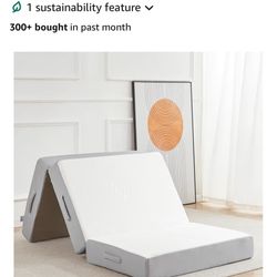 Lazyzizi 6-Inch Memory Foam Folding Mattress (Twin Size) $80 each or $140 for both