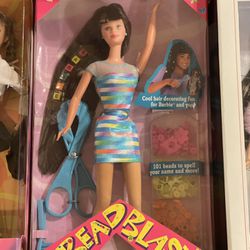 Bead Blast Barbie , Brunette 