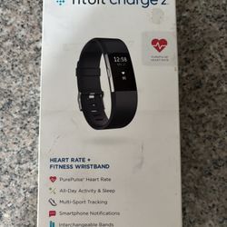 Black fitbit charge 2