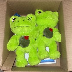 Build a Bear Zombie Frog