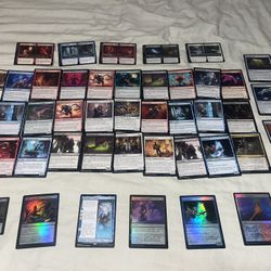 MTG Duskmourn Set Lot- Magic the Gathering Dusk-mourn theme + bonuses 