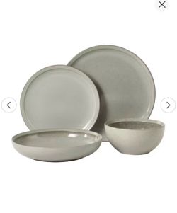 Gibson Elite Stoneware 16pc Dinnerware set NEW