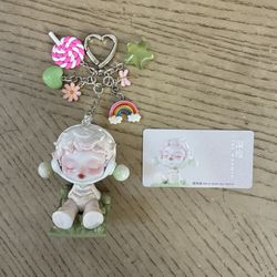 Skullpanda The Warmth Series Handmade Keychain - Mind with the Wind