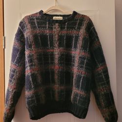 Eddie Bauer Wool Knit Sweater: Men's XL - Vintage READ DESCRIPTION
