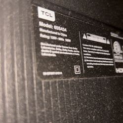 65 Inch TCL GOOGLE SMART TV- GOTTA GO ASAP
