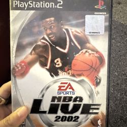 NBA LIVE 2002 PS2