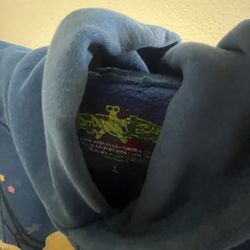 tc blue sp5der hoodie