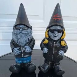 Mr. and Mrs. biker gnome Sold Separately