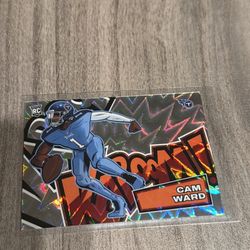 2025 Panini Absolute - Kaboom! Horizontal Cameron Ward #31 (RC)