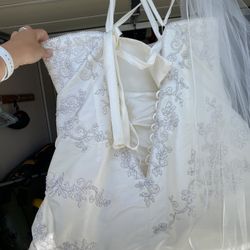 Custom Designed Wedding Dress