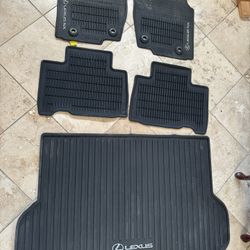2021 NX200t NX300h NX300 OEM Factory All Weather Floor Mat Set 