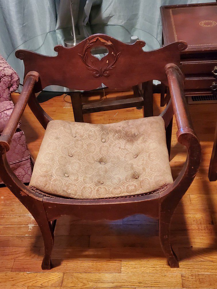 Rare Antique X-Style Chair