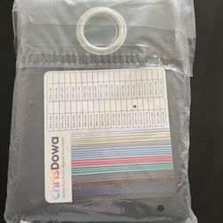 Brand new curtains 42w × 63L