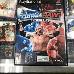 Smack Down Vs Raw 2007 Ps2 $30 Gamehogs 11am-7pm