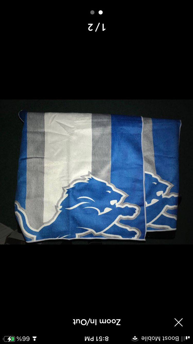 2 New Hand Towels Lions
