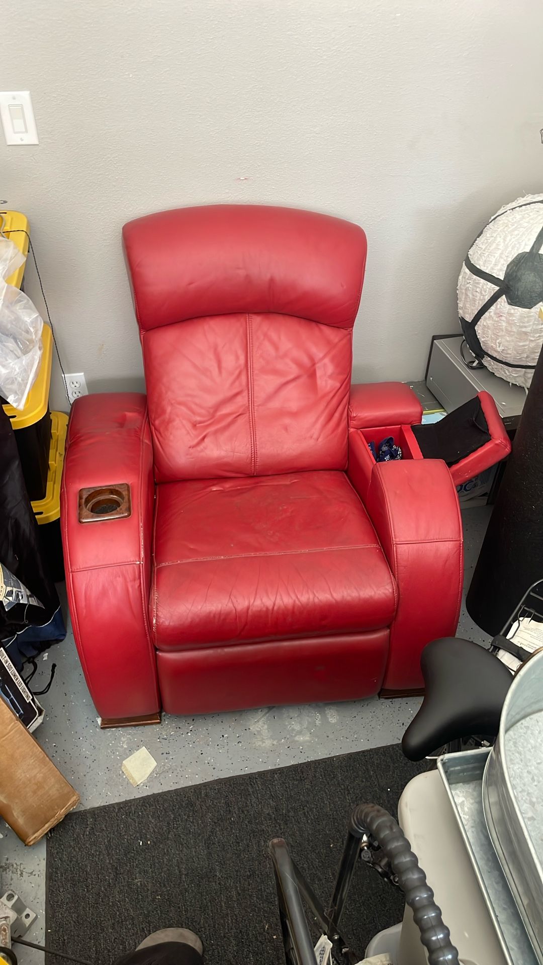 Red Sofa Room Chair