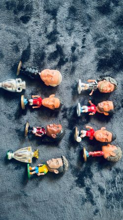 Football Player Mini Figurines Collection Set
