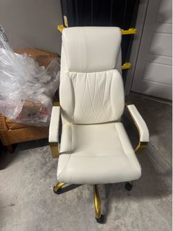 executive white chair