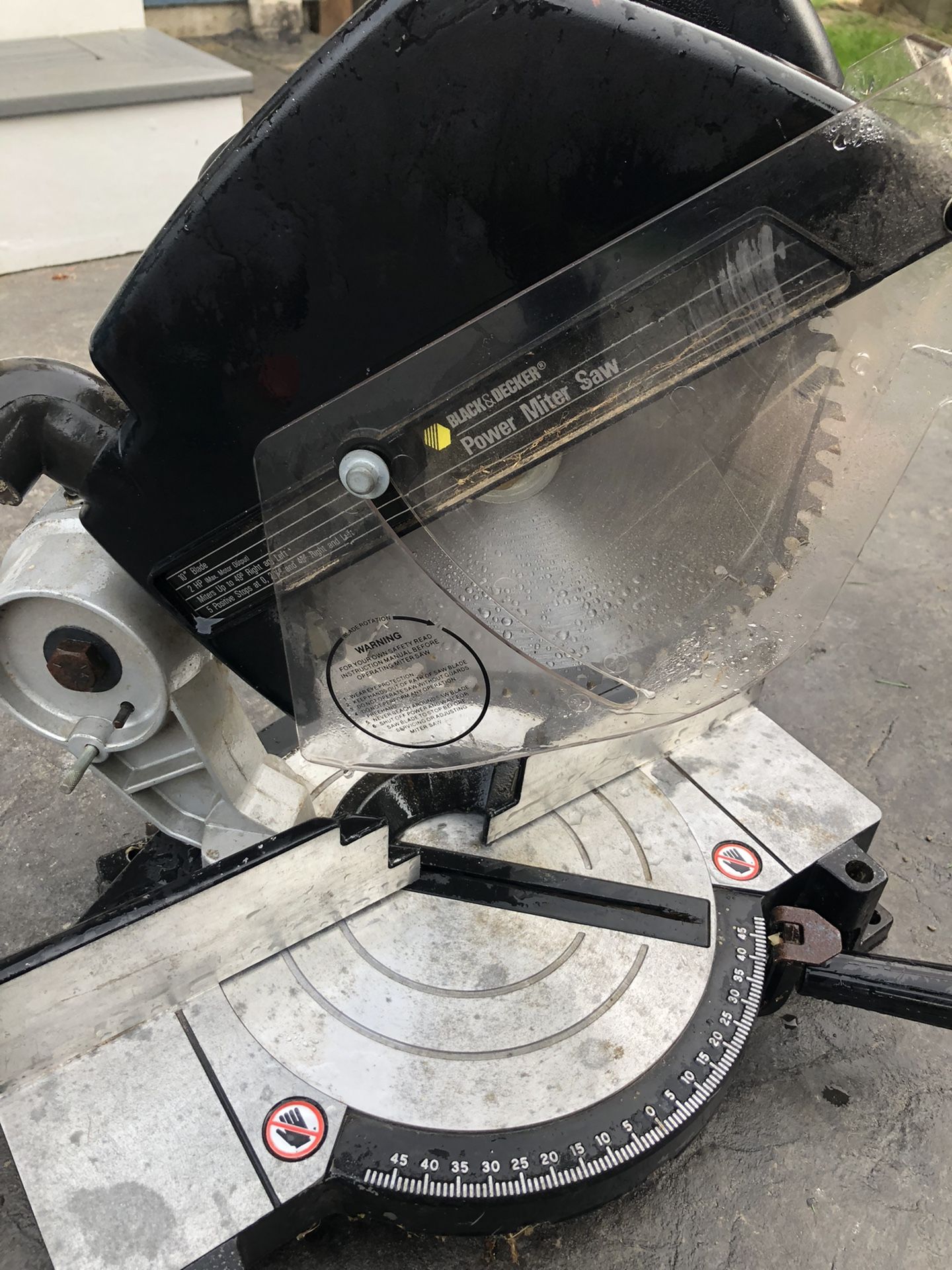 Black & Decker Power Miter Saw