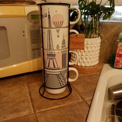 Paris Themed Coffee Mugs