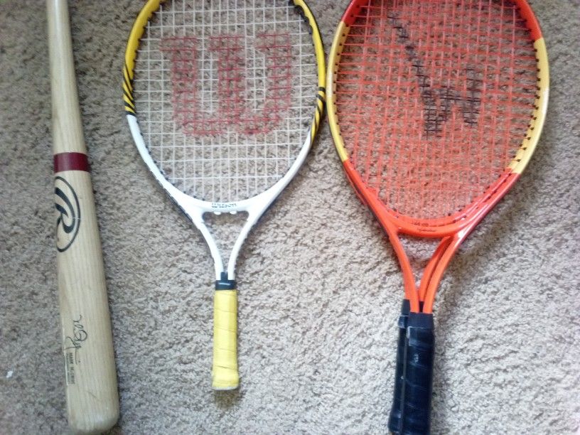 Sports Gear (Tennis Baseball) Price Negotiable