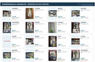 Moen Showerheads and Handheld Shower Sets