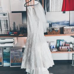Lace Sweet Heart Wedding Dress
