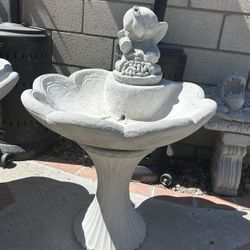 New Elephant Fountain Made Out Of Cement Perfect Gift 