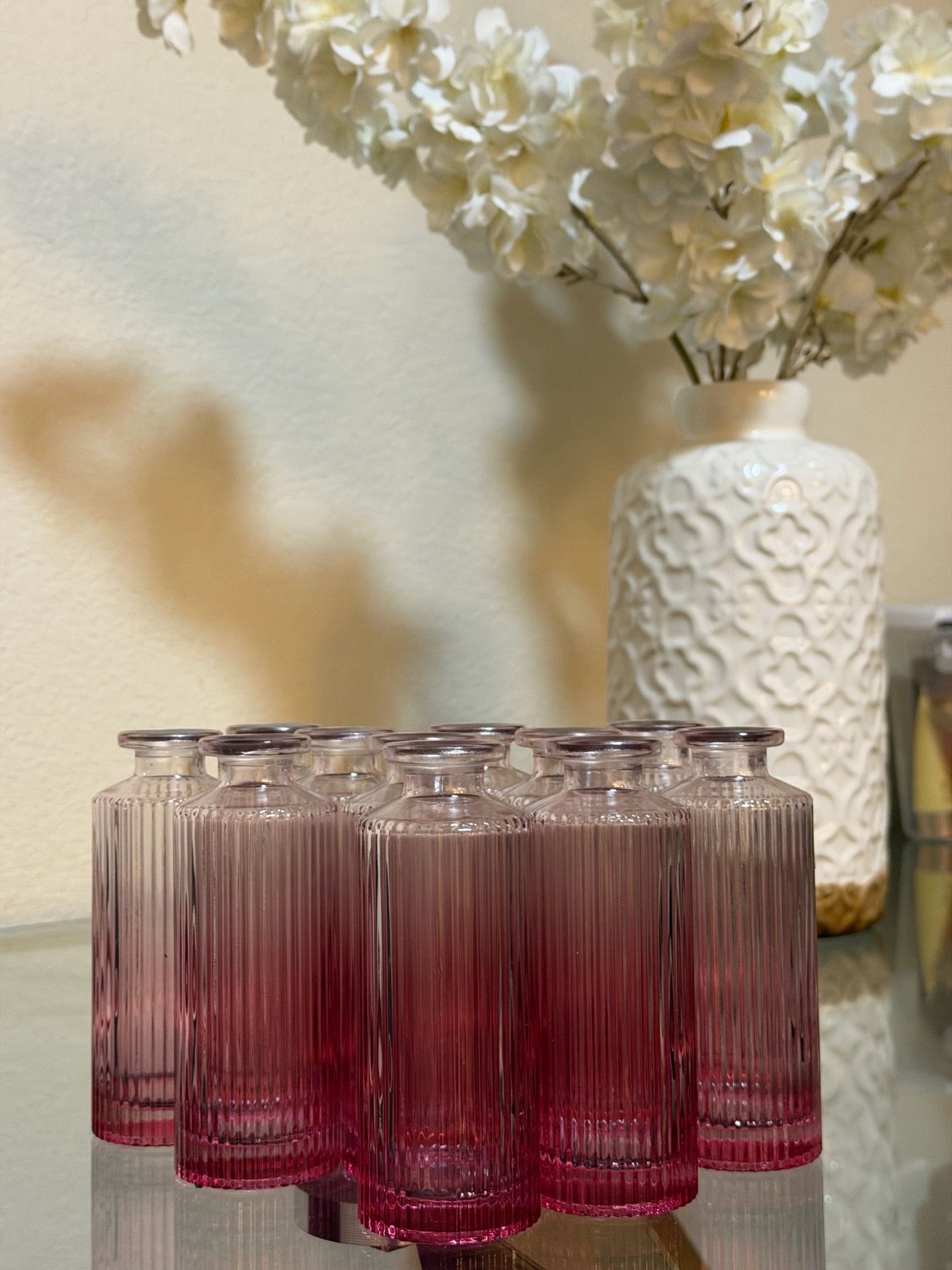 Jarrones para decoración o para fiesta